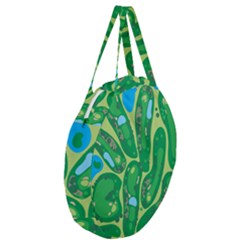 Giant Round Zipper Tote 