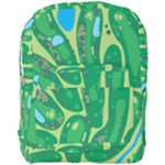 Golf Course Par Golf Course Green Full Print Backpack