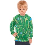 Golf Course Par Golf Course Green Kids  Hooded Pullover