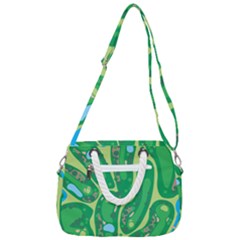 Rope Handles Shoulder Strap Bag 