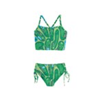 Golf Course Par Golf Course Green Girls  Tankini Swimsuit