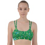 Golf Course Par Golf Course Green Line Them Up Sports Bra