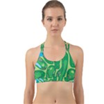 Golf Course Par Golf Course Green Back Web Sports Bra