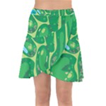 Golf Course Par Golf Course Green Wrap Front Skirt