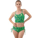 Golf Course Par Golf Course Green Mini Tank Bikini Set