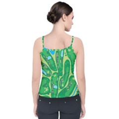 Velvet Spaghetti Strap Top 