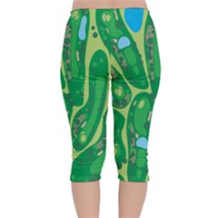 Velvet Capri Leggings  