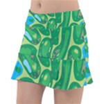 Golf Course Par Golf Course Green Classic Tennis Skirt