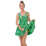 Golf Course Par Golf Course Green Inside Out Casual Dress