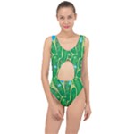 Golf Course Par Golf Course Green Center Cut Out Swimsuit
