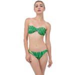 Golf Course Par Golf Course Green Classic Bandeau Bikini Set