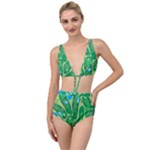 Golf Course Par Golf Course Green Tied Up Two Piece Swimsuit