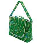 Golf Course Par Golf Course Green Box Up Messenger Bag