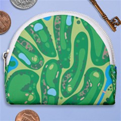 Horseshoe Style Canvas Pouch 