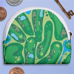 Horseshoe Style Canvas Pouch 