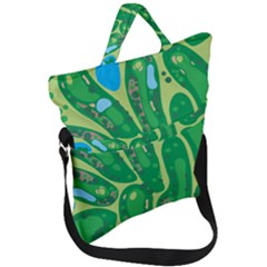 Fold Over Handle Tote Bag 
