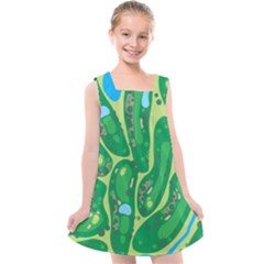 Kids  Cross Back Dress 