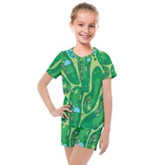 Kids  Mesh T-Shirt and Shorts Set 