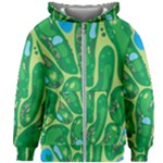 Golf Course Par Golf Course Green Kids  Zipper Hoodie Without Drawstring