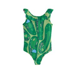 Kids  Frill Swimsuit 