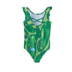 Kids  Frill Swimsuit 