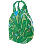Golf Course Par Golf Course Green Travel Backpack