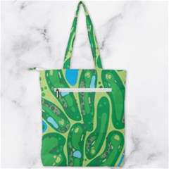 Double Zip Up Tote Bag 