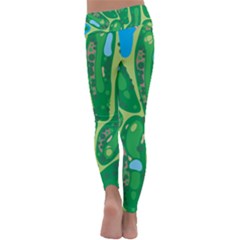 Kids  Lightweight Velour Classic Yoga Leggings 