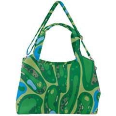 Double Compartment Shoulder Bag 