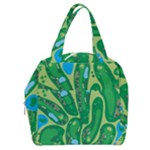 Golf Course Par Golf Course Green Boxy Hand Bag