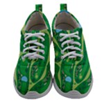 Golf Course Par Golf Course Green Women Athletic Shoes
