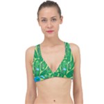 Golf Course Par Golf Course Green Classic Banded Bikini Top