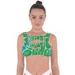 Golf Course Par Golf Course Green Bandaged Up Bikini Top