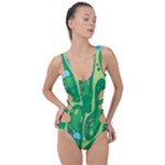 Golf Course Par Golf Course Green Side Cut Out Swimsuit
