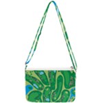 Golf Course Par Golf Course Green Double Gusset Crossbody Bag