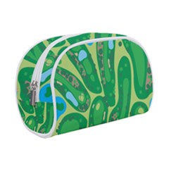 Golf Course Par Golf Course Green Make Up Case (Small) from ArtsNow.com