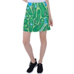 Golf Course Par Golf Course Green Tennis Skirt