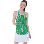 Golf Course Par Golf Course Green Racer Back Mesh Tank Top