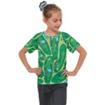 Golf Course Par Golf Course Green Kids  Mesh Piece Tee