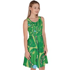 Knee Length Skater Dress With Pockets 