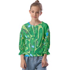 Kids  Cuff Sleeve Top 