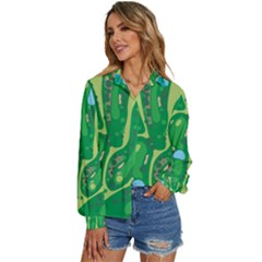 Women s Long Sleeve Button Up Shirt 