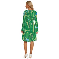 Long Sleeve Dress With Pocket 