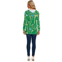 Long Sleeve Drawstring Hooded Top 