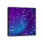 Realistic Night Sky With Constellations Mini Canvas 4  x 4  (Stretched)