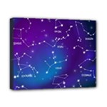 Realistic Night Sky With Constellations Canvas 10  x 8  (Stretched)