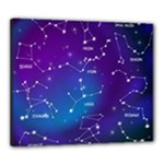 Realistic Night Sky With Constellations Canvas 24  x 20  (Stretched)