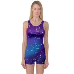 One Piece Boyleg Swimsuit 