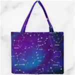 Realistic Night Sky With Constellations Mini Tote Bag