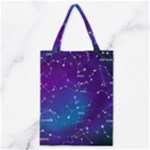 Realistic Night Sky With Constellations Classic Tote Bag